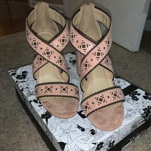 Pink and Purple Heels